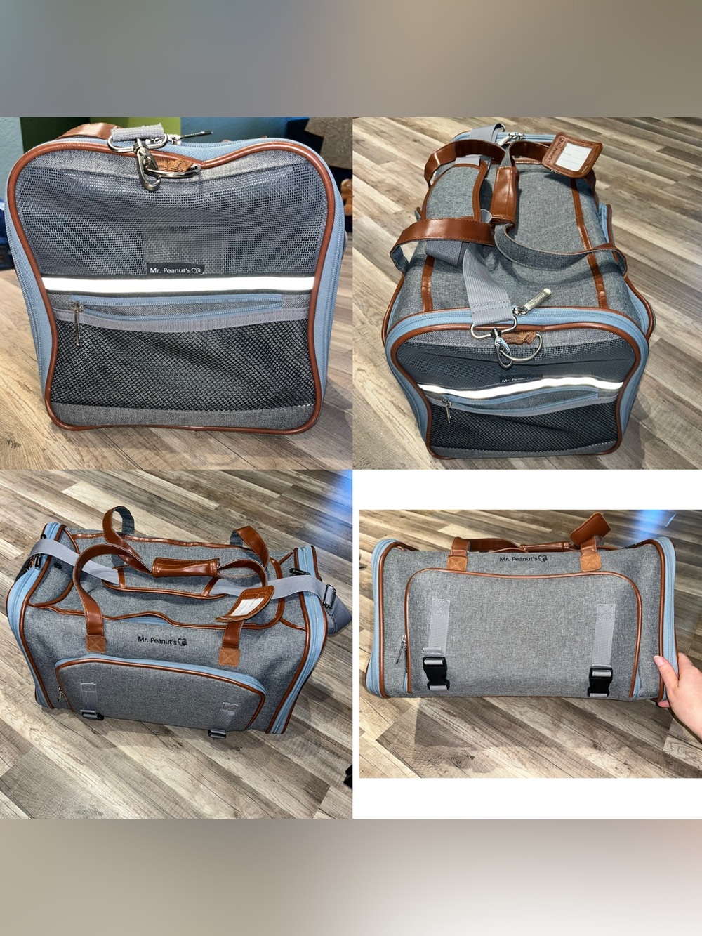 Mr. Peanut Big Apple XL Double Expandable Pet Carrier - Picture 2 of 12